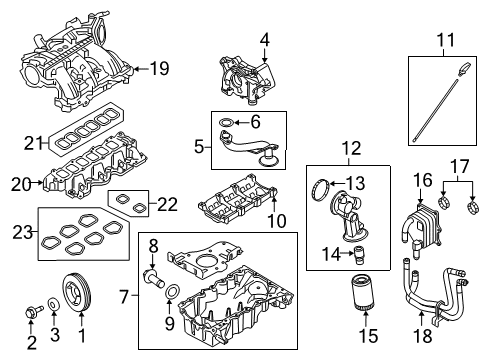 2011 Lincoln MKT Intake Manifold Diagram