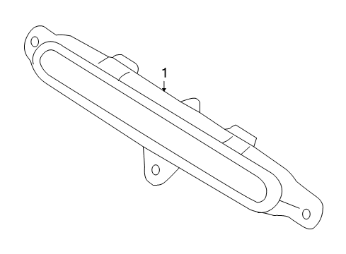 2012 Ford Mustang High Mount Lamps Diagram