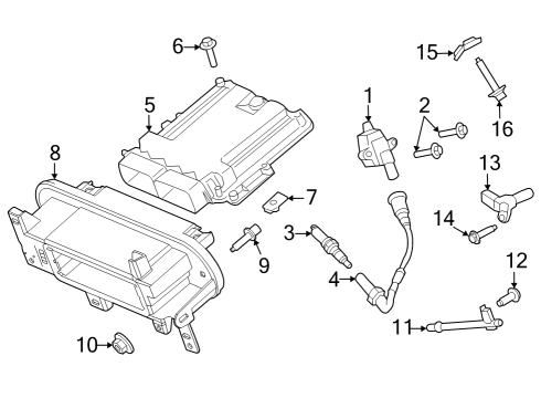 2025 Ford F-350 Super Duty Ignition System Diagram 2 - Thumbnail