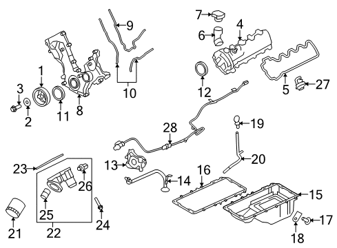 2010 Ford F-150 Engine Parts Diagram 3 - Thumbnail