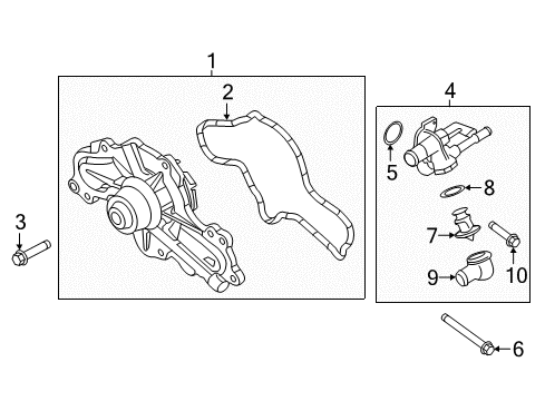 2018 Lincoln Continental Water Pump Diagram 3 - Thumbnail