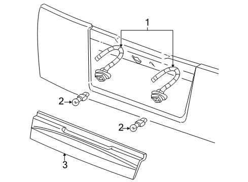 2004 Mercury Mountaineer License Lamps Diagram