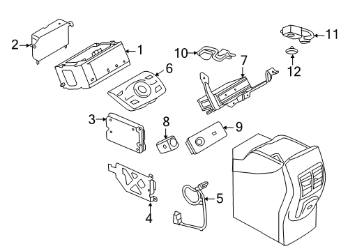 2015 Ford C-Max Switches Diagram 2 - Thumbnail