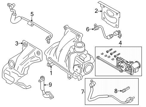 2025 Ford Ranger Turbocharger Diagram 2 - Thumbnail