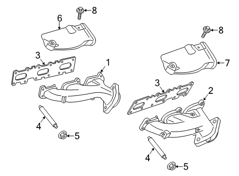 2015 Ford Transit-350 Exhaust Manifold Diagram 3 - Thumbnail