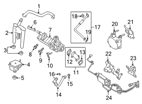 2021 Ford F-150 Hydraulic System Diagram