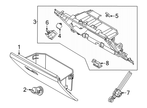 2025 Lincoln Navigator Stop Diagram for PC3Z-5806200-C