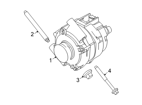 2010 Ford Escape Alternator Diagram 2 - Thumbnail