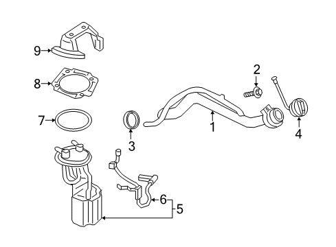 2017 Ford F-350 Super Duty Senders Diagram 5 - Thumbnail