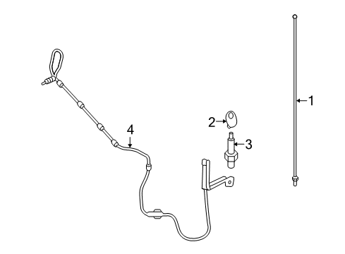 2008 Ford Explorer Sport Trac Cable Diagram for 8L2Z-18812-B