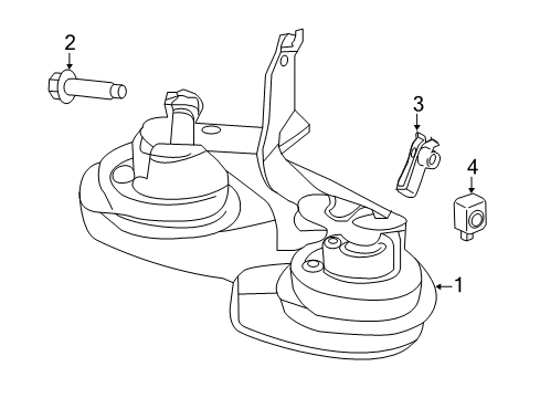 2016 Lincoln MKC Horn Diagram