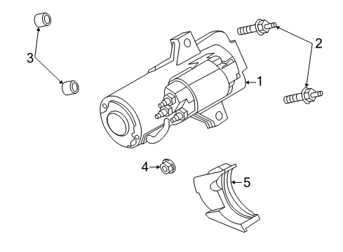 2018 Ford Escape Starter Diagram 3 - Thumbnail