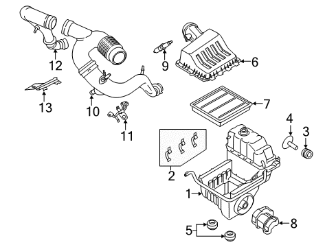 2015 Lincoln Navigator Air Intake Diagram