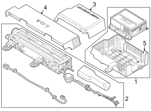 2023 Ford F-250 Super Duty Electrical Components Diagram 3 - Thumbnail