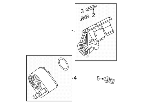 2017 Ford E-350 Super Duty Oil Cooler - Belts Diagram 2 - Thumbnail