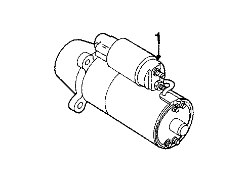 1999 Ford Escort Starter Diagram 2 - Thumbnail