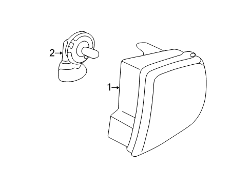 2000 Lincoln LS Fog Lamps Diagram