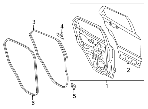 2019 Ford EcoSport Door & Components Diagram 2 - Thumbnail