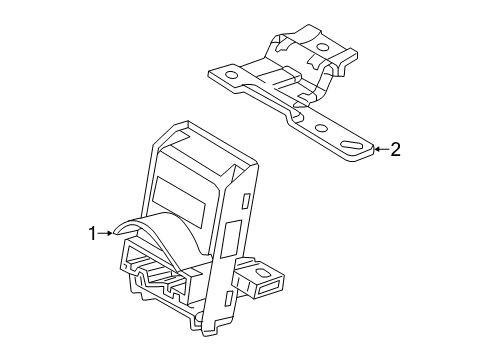 2012 Ford Focus Anti-Theft Components Diagram 2 - Thumbnail
