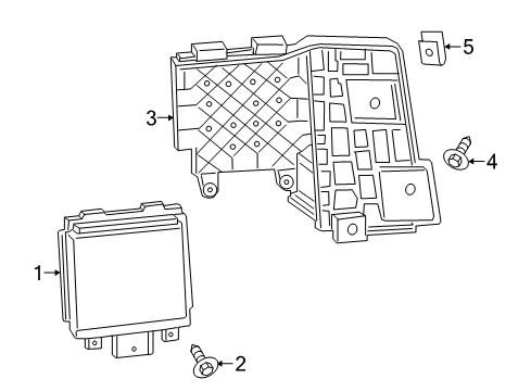 2018 Lincoln MKZ Electrical Components Diagram 2 - Thumbnail