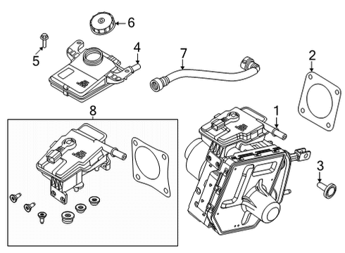 2024 Ford Mustang Mach-E Dash Panel Components Diagram