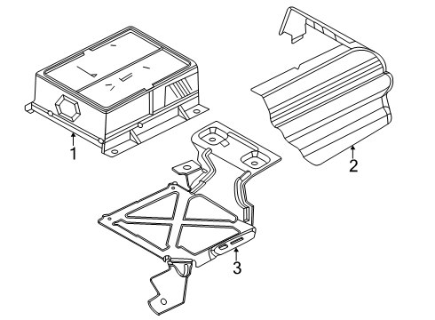 2025 Ford Ranger Electrical Components Diagram 2 - Thumbnail