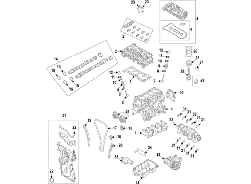 2024 Ford Explorer Adapter Housing Diagram