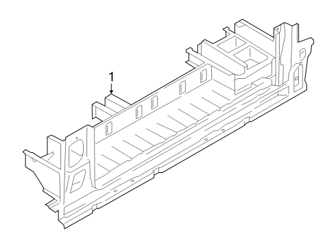 2024 Ford E-Transit Step Assembly Diagram