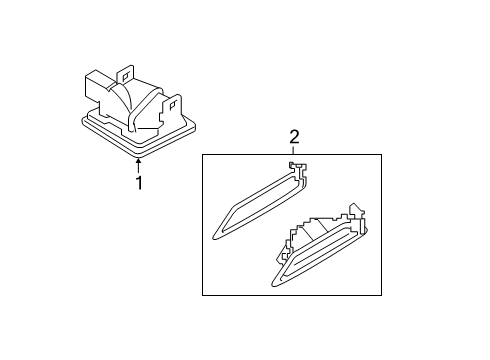 2025 Ford Expedition Backup Lamps Diagram