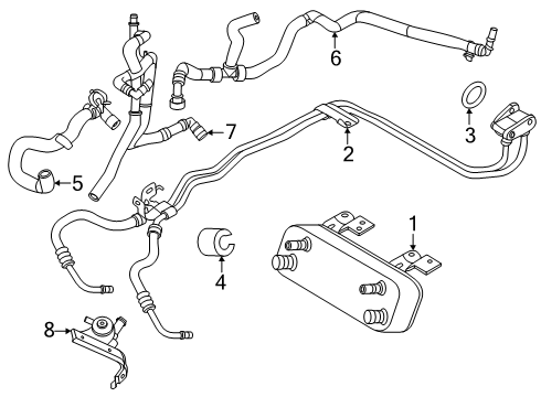 2024 Ford Ranger Cooling System Diagram 4 - Thumbnail