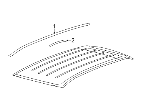 2014 Ford Edge Roof Trim Diagram