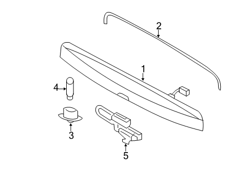 2016 Ford Expedition License Lamps Diagram