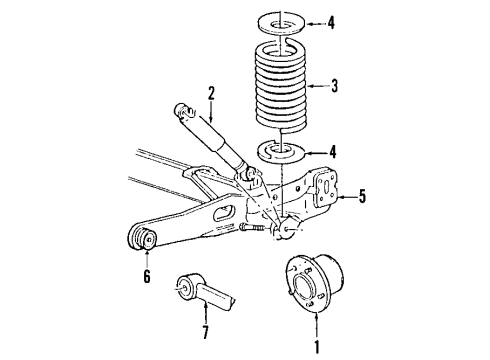 2005 Ford Freestar Rear Axle Diagram