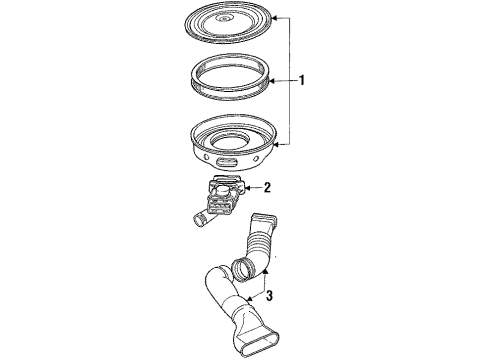 1984 Ford Thunderbird Air Inlet Diagram