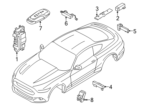 2020 Ford Mustang Alarm System Diagram