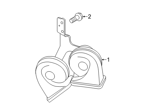 2016 Ford Transit-250 Horn Diagram