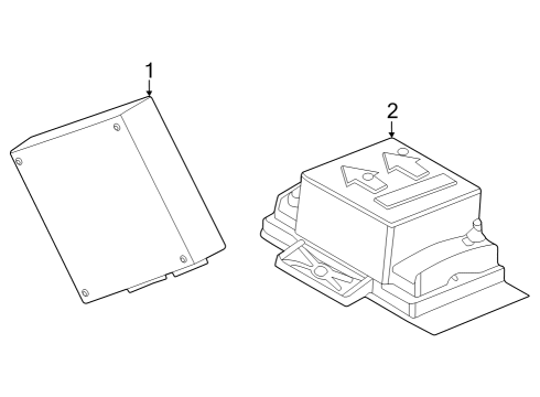 2024 Ford F-150 Lightning Electrical Components Diagram 8 - Thumbnail
