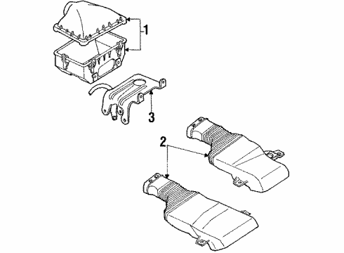 1986 Lincoln Continental Air Intake Diagram