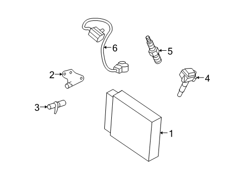 2004 Ford Crown Victoria Ignition System Diagram
