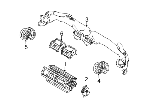 2012 Ford Mustang Ducts Diagram