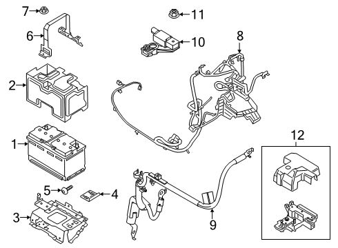 2019 Ford Ranger Battery Diagram
