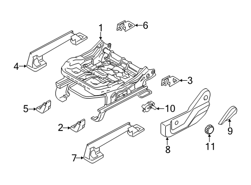 2019 Ford F-150 Tracks & Components Diagram 4 - Thumbnail