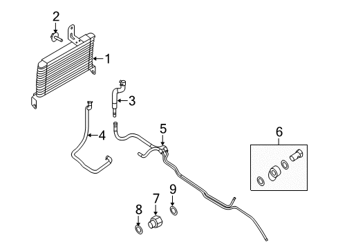 2012 Ford E-250 Trans Oil Cooler - Belts Diagram 3 - Thumbnail
