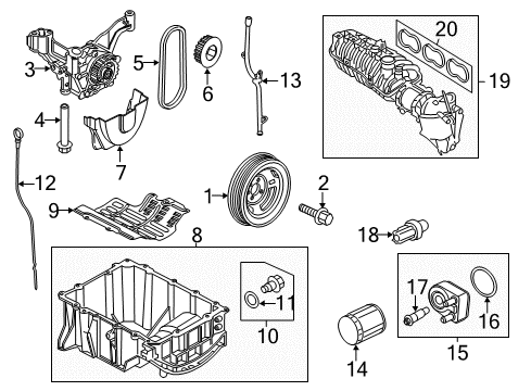 2015 Ford Focus Engine Parts Diagram 2 - Thumbnail