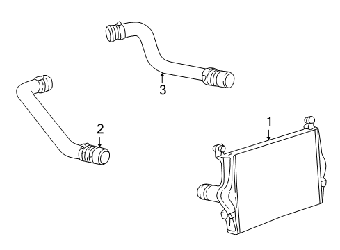 2003 Ford Excursion Intercooler - Belts Diagram 2 - Thumbnail