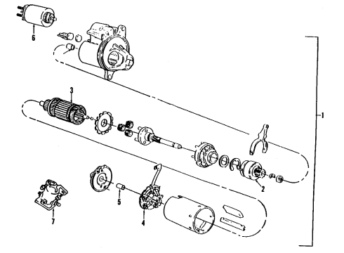 1992 Ford Bronco Ignition System Diagram