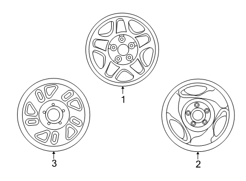 2000 Ford Explorer Wheels Diagram