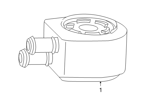2003 Ford Excursion Engine Oil Cooler Diagram 2 - Thumbnail