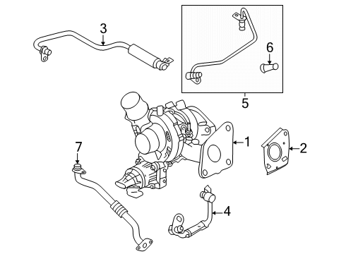 2025 Ford Ranger Turbocharger Diagram 3 - Thumbnail
