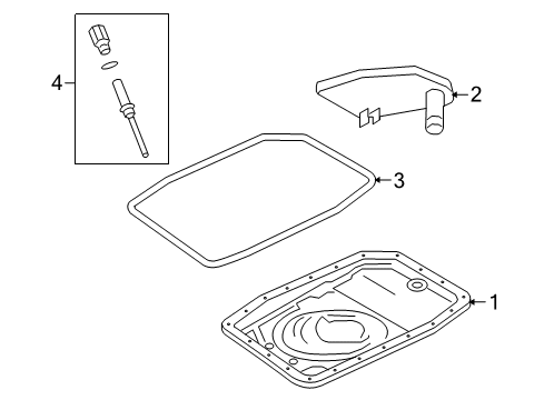 2010 Ford Explorer Sport Trac Transmission Components - Maintenance Diagram 2 - Thumbnail